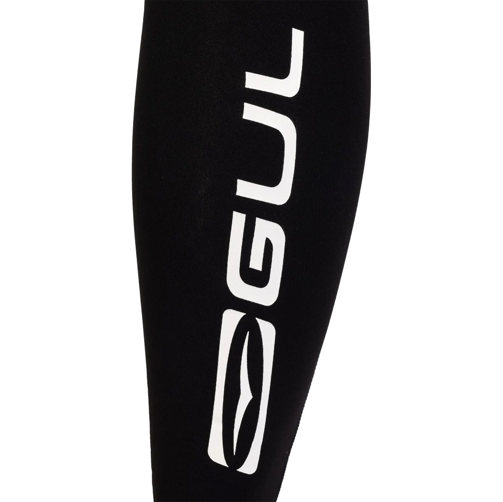 2026 Gul Womens Response Echo 3/2mm Chest Zip Wetsuit RE1328 - Black / Broken Palm